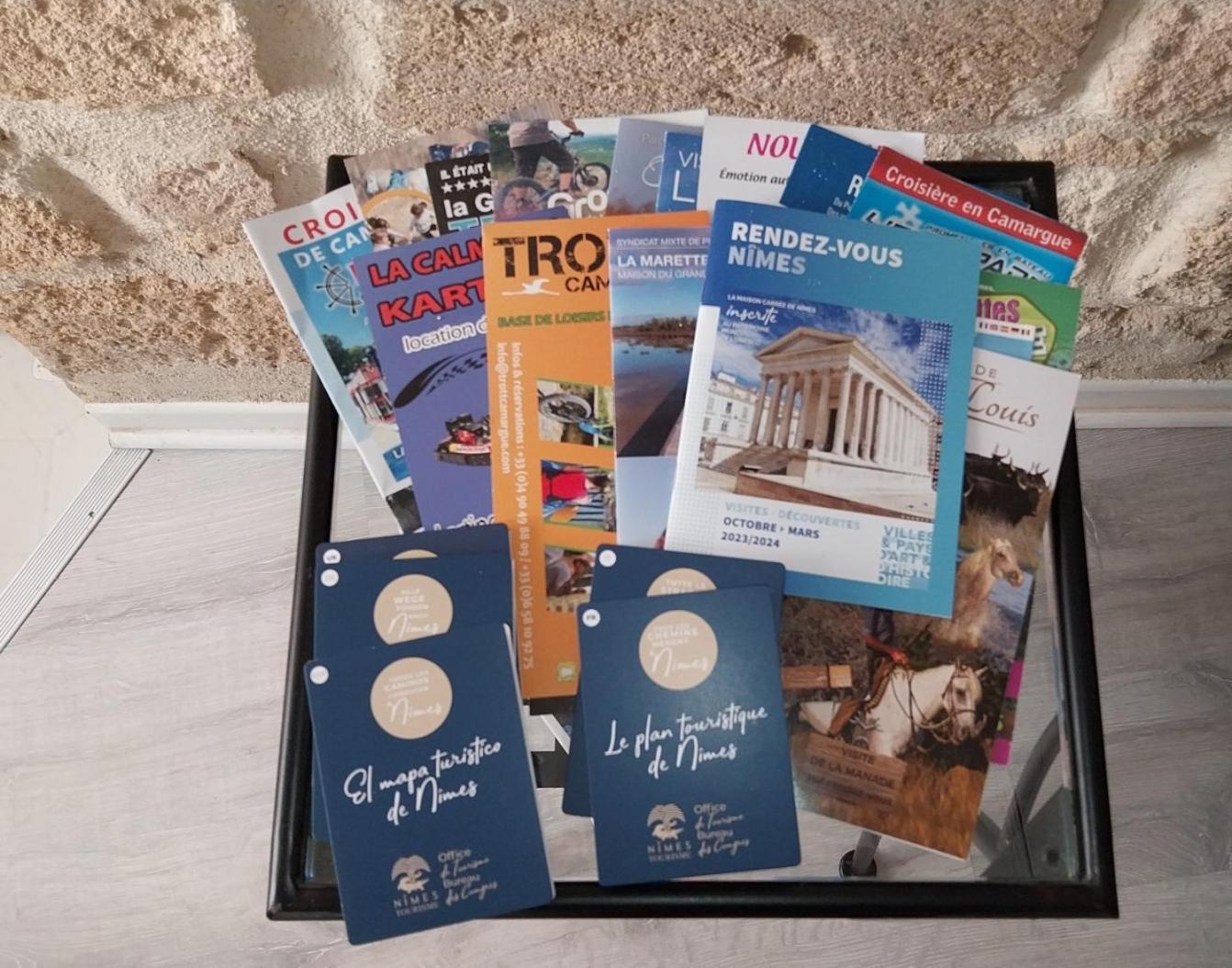 סן-ז'יל Immeuble 3 Apparts Centre Historique St Gilles Maisoncarreeconciergerie מראה חיצוני תמונה